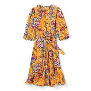 Tabitha Brown For Target Floral/Polka Dot Print Cover Up!!